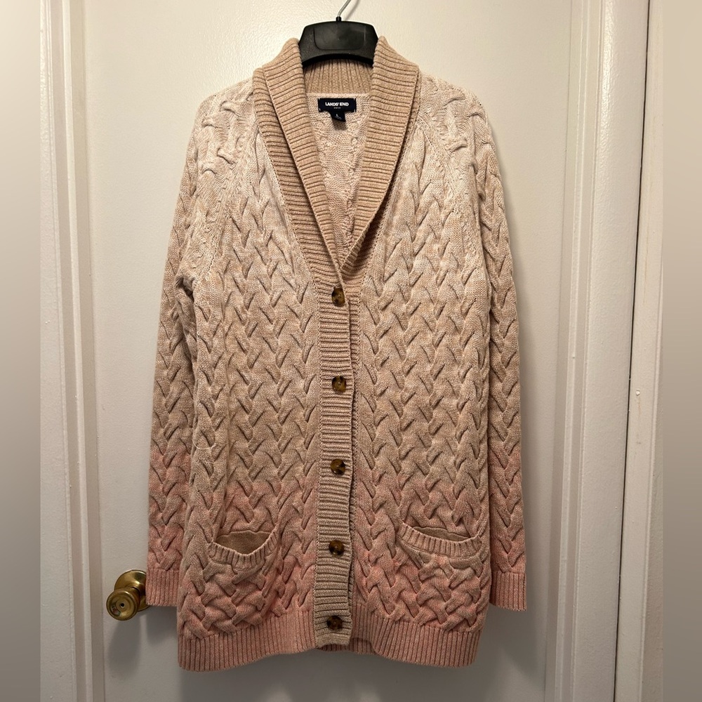 Lands End Cardigan